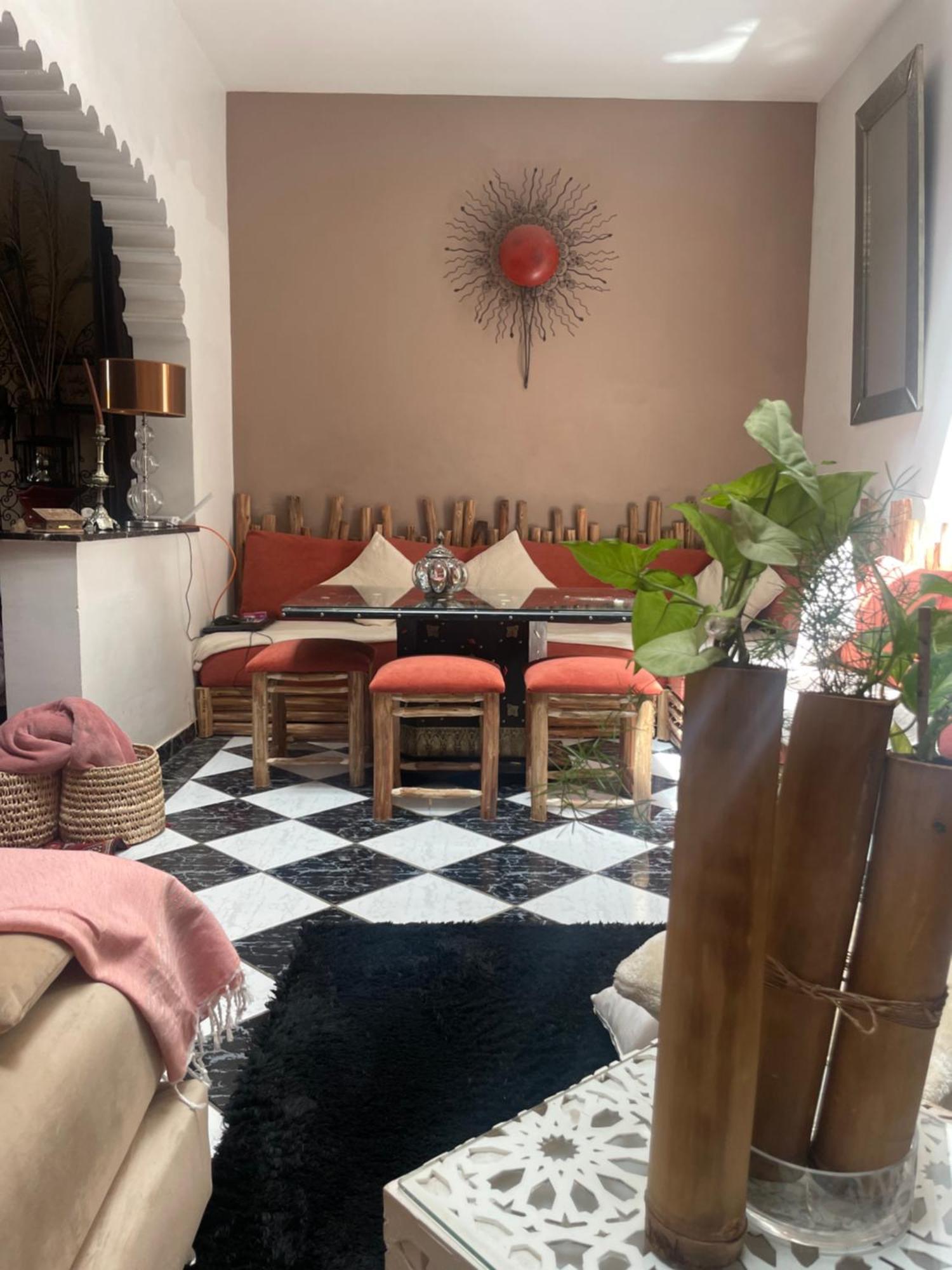 Appartement Palmier fleurit à Marrakesh Extérieur photo